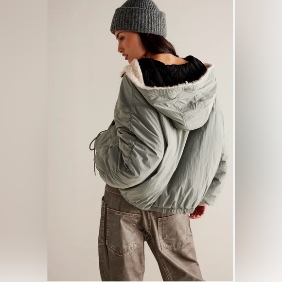 Free People Lillian Bomber Jacket Size Small NWT - Picture 3 of 16